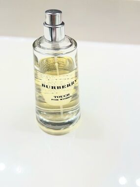 Burberry Touch for Women Yellow Glass Bottle